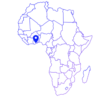Africa location map